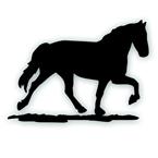 single foot horse decal